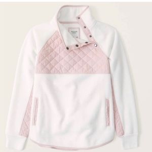 Abercrombie Asymmetrical Fleece Pullover